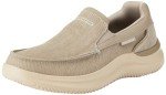 Skechers Men's Relaxed Fit Hasting Sneakers - Taupe