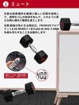 ProIron 28kg Rubber Dumbbell for Home Gym