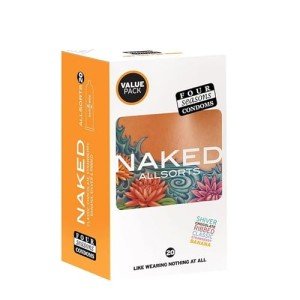Four Seasons Naked Allsorts 20-Pack Condoms