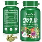 Superfood Fruit and Veggie Supplement Capsules Bundle