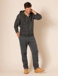 Men's Fleece Sweatpants - Big & Tall Charcoal