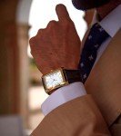 Peugeot Men's Vintage 14K Gold Plated Watch