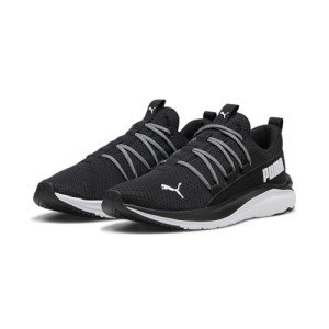 PUMA Men's Softride One4all Sneakers - Black/White