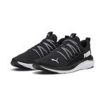 PUMA Men's Softride One4all Sneakers - Black/White