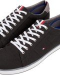 Tommy Hilfiger Men's Harlow Canvas Sneakers - Black