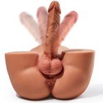 2-in-1 Realistic Male Sex Doll and Masturbator