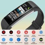 Men's Fitness Tracker with Heart Rate Monitor