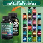 Men's Sea Moss and Shilajit Supplement Bundle