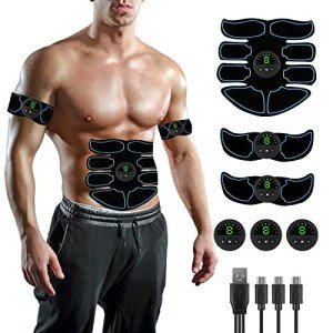 Wireless EMS Muscle Stimulator Toning Belt for Men