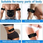 Wireless EMS Muscle Stimulator Toning Belt for Men