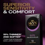 SKYN® Elite Ultra-Thin Non-Latex Condoms - 10 Pack