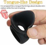 Silicone Penis Sleeve and Ball Stretcher for Men