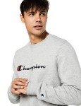 Champion Men's Script Logo Crew Sweatshirt