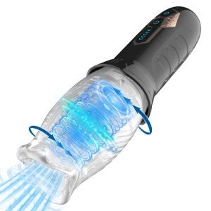Automatic Rotating Vibrating Male Masturbator Cup