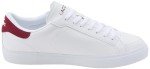 Lacoste Men's Powercourt Sneakers - White/Burgundy