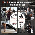 ProPulse 40KG Adjustable Dumbbell Set for Home Gym