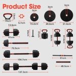 ProPulse 40KG Adjustable Dumbbell Set for Home Gym