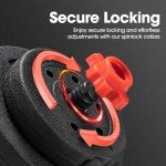 ProPulse 40KG Adjustable Dumbbell Set for Home Gym