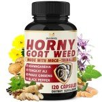 Horny Goat Weed with Maca & Ginseng - 120 Caps