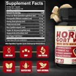 Horny Goat Weed with Maca & Ginseng - 120 Caps
