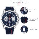 Tommy Hilfiger Men's Decker Silicone Strap Watch