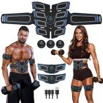 Muscle Toner ABS Stimulator with Gel Pads