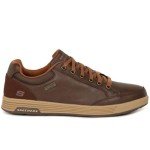Skechers Men's Waterproof Cavell Sneaker in Chocolate