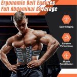 Muscle Toner ABS Stimulator with Gel Pads