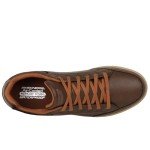 Skechers Men's Waterproof Cavell Sneaker in Chocolate