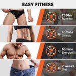 Muscle Toner ABS Stimulator with Gel Pads