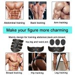 LZLRUN Wireless EMS Ab Toning Belt for Men