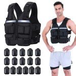 Sportneer Adjustable Weighted Vest for Workouts