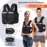 Sportneer Adjustable Weighted Vest for Workouts