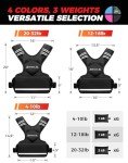 Adjustable Weighted Vest for Gym Workouts