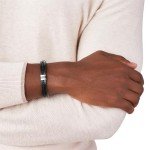 Fossil Vintage Black Casual Men's Bracelet