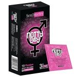 NOTTY BOY Ribbed and Dotted Condoms - Pack of 10