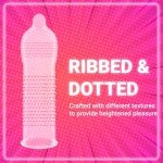 NOTTY BOY Ribbed and Dotted Condoms - Pack of 10
