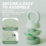 MIKE SPORT 3-in-1 Adjustable Kettlebell Set