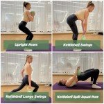 MIKE SPORT 3-in-1 Adjustable Kettlebell Set