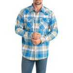 Legendary Whitetails Men's Shotgun Flannel Shirt, Plaid