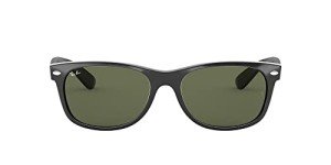Ray-Ban New Wayfarer Sunglasses - Black & G-15 Green