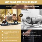 Foldable Adjustable Push Up Board - 56 in 1