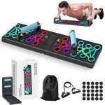 12-in-1 Portable Push Up Board for Home Workouts