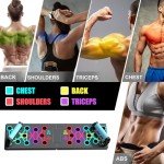 12-in-1 Portable Push Up Board for Home Workouts
