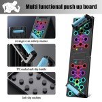 12-in-1 Portable Push Up Board for Home Workouts