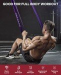 HAPBEAR Heavy Duty Pull Up Resistance Bands Set
