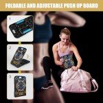 Foldable Adjustable Push Up Board - 56 in 1