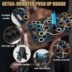 Foldable Adjustable Push Up Board - 56 in 1