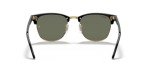 Ray-Ban Clubmaster Polarised Sunglasses, Black/Gold 51mm