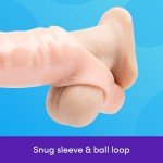 Mega Thick Realistic Penis Sleeve for Men